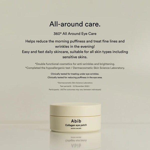 Abib Collagen Eye Patch Jericho Rose Jelly (60ea)