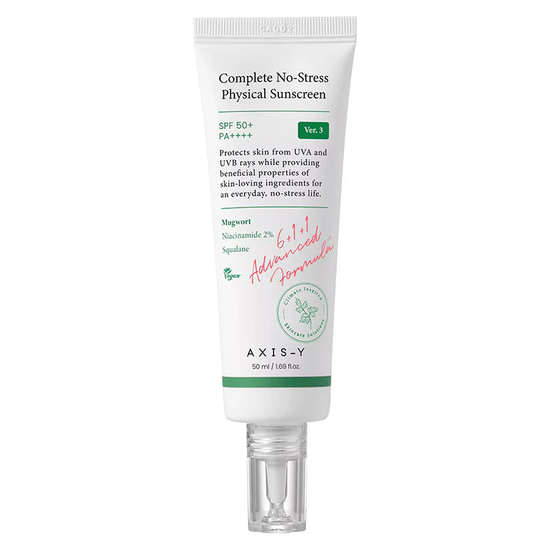 AXIS-Y Complete No-Stress Physical Sunscreen SPF50+ PA++++ - Image 1